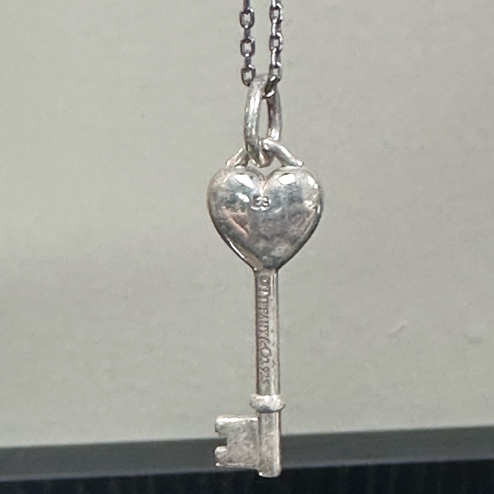 Tiffany & Co. Heart Key Pendant